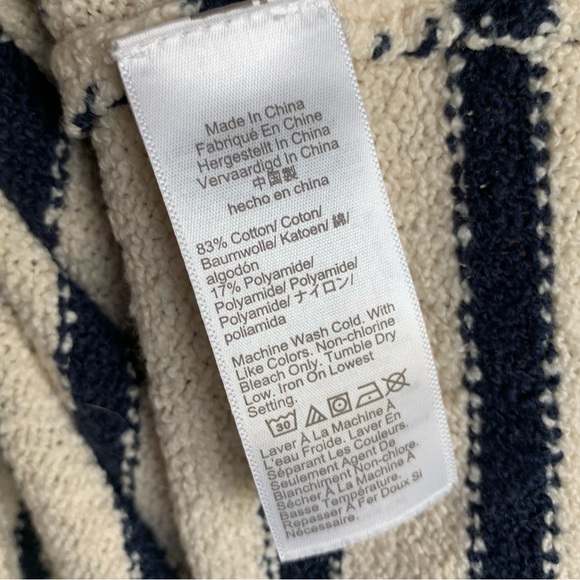 J. Crew Rollneck Striped Knit Pullover Sweater Women’s Medium - Picture 7 of 10